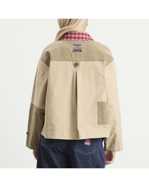 Damson Madder Green Marcelle Barn Jacket