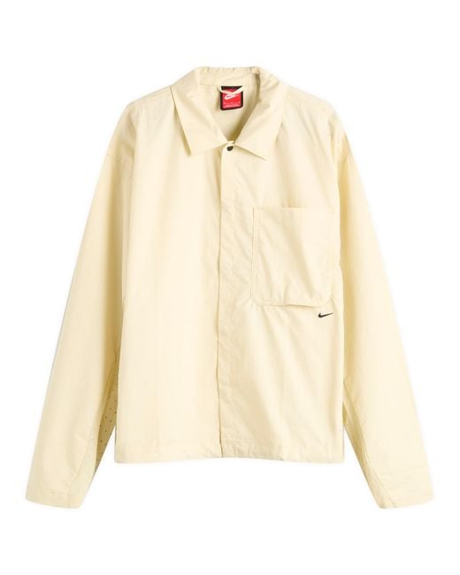 Nike Natural Button Down Shirt