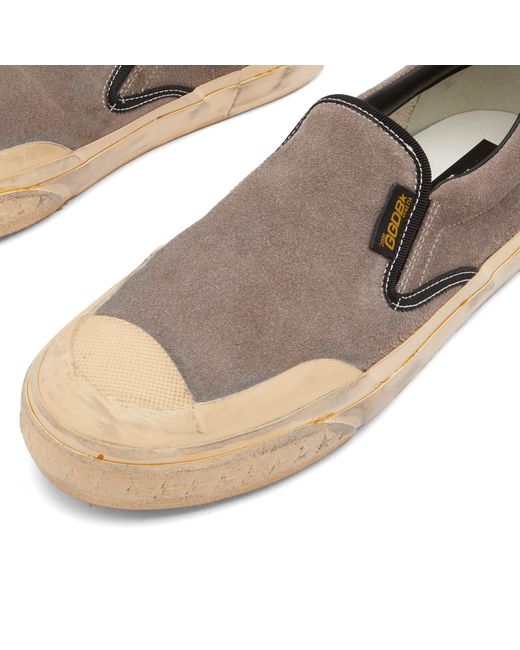 Golden Goose Deluxe Brand Brown Vce Suede Slip On Sneaker for men