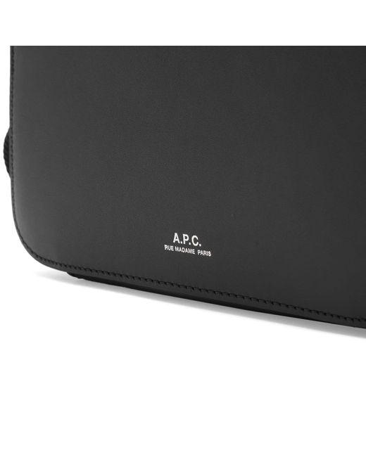 A.P.C. Black Soho Camera Bag for men