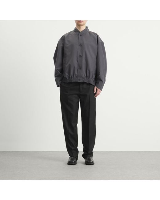 Homme Plissé Issey Miyake Gray Packable Jacket for men