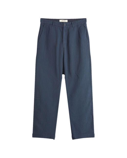 Kestin Blue Aberlour Textured Trousers for men