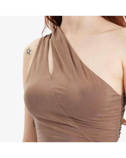 Peachy Den Brown Kylie Skort Mini Dress