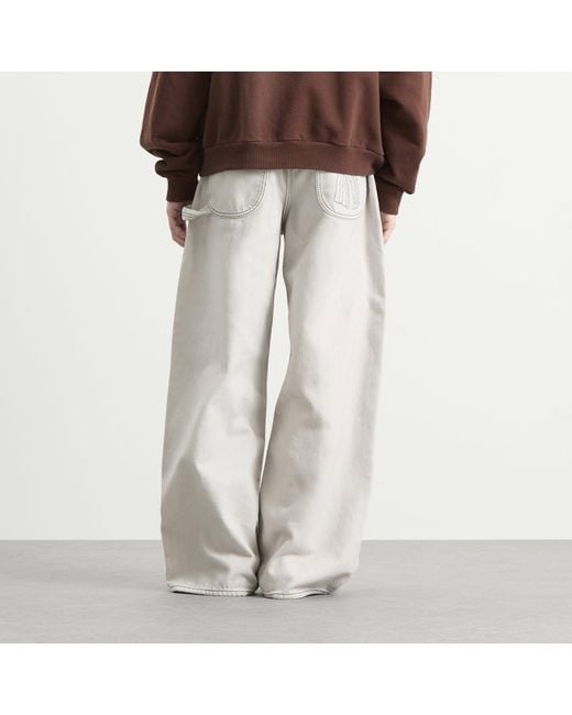 Acne Natural Denim Bow Trouser for men