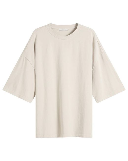 Entire studios Natural Heavy Boxy T-Shirt for men