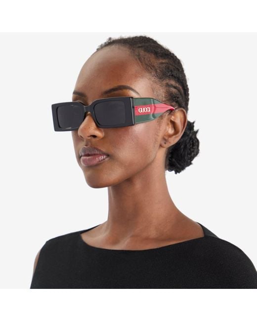 Gucci Gg1860S Sunglasses in Gray | Lyst