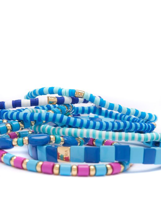 Roxanne Assoulin Blue Colour Therapy Bracelets Set