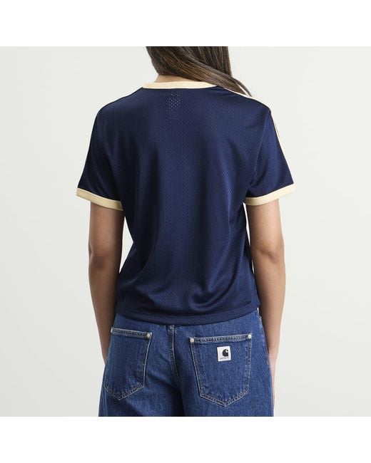 Adidas Blue Mesh T-Shirt