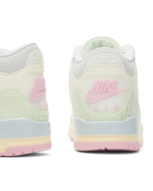 Nike White 3 Retro Og Sneaker for men