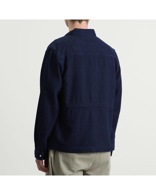 Folk Blue Assembly Jacket for men