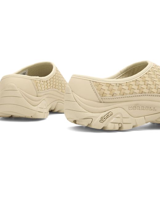 Merrell Natural 1Trl Moab Slide 2 Leather Woven Se for men