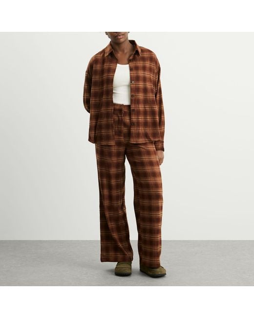 4th & Reckless Brown Tove Check Trousers