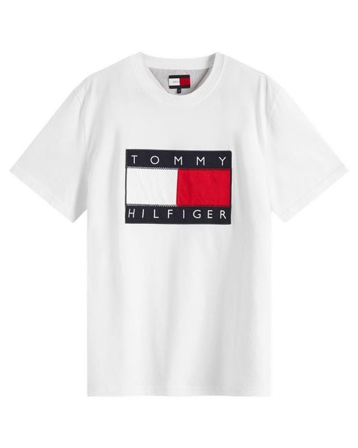 Tommy Hilfiger White Gi Sailing Flag T-Shirt for men