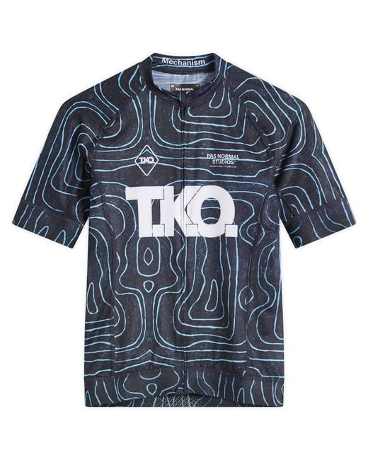 Pas Normal Studios Blue T.K.O. Mechanism Jersey for men