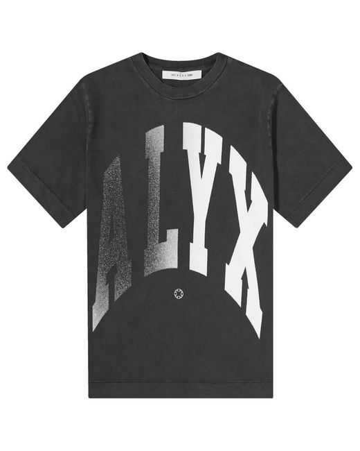 1017 ALYX 9SM Black Alyx Logo Graphic T-Shirt for men