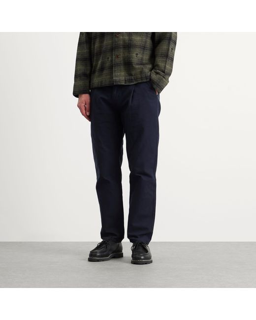 Service Works Blue Canvas Waiter Pants for men