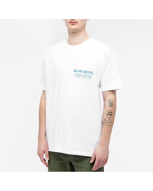 Wacko Maria White Note Type 1 T-Shirt for men