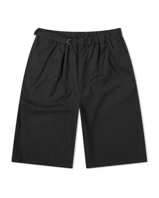 S.K. Manor Hill Black Palego Shorts for men
