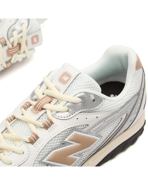 New Balance White 204L Mesh Sneaker