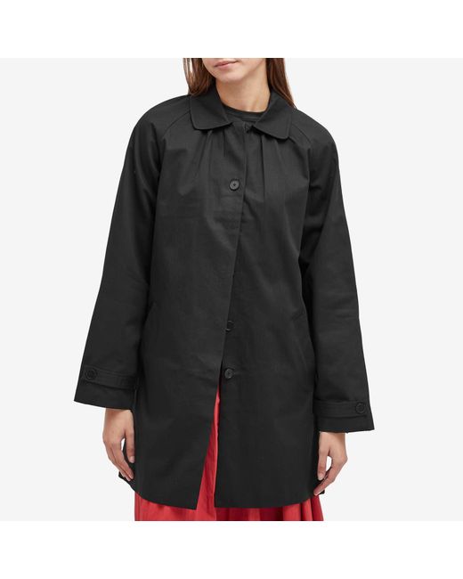 Peachy Den Black Cheri Mac Coat
