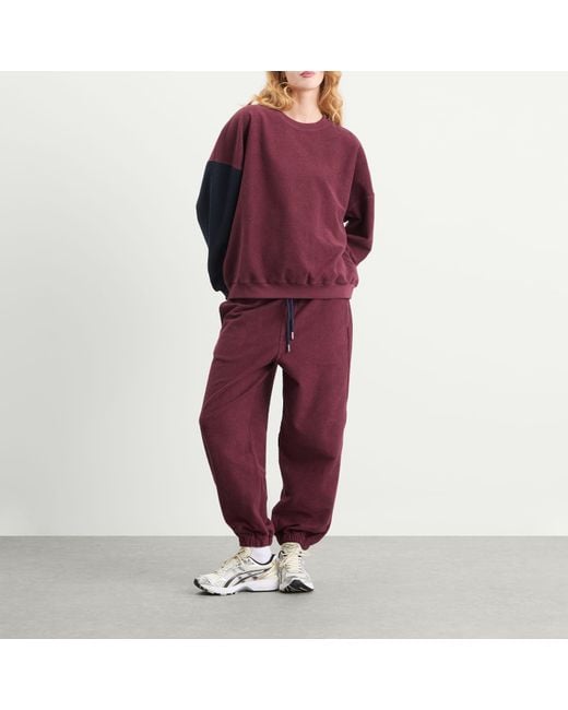 EBIT Red Reverse Jogger