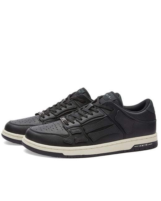 Amiri Skel Top Low Sneakers in Black for Men | Lyst