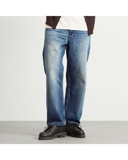 A.P.C. Blue Achille Jeans for men