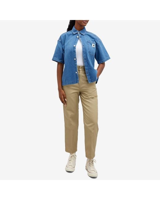 Dickies Natural Phoenix Cropped Trousers