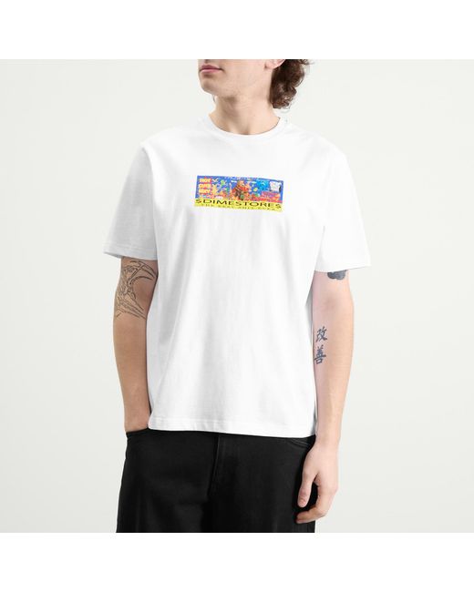 Dime White Internet Café T-Shirt for men