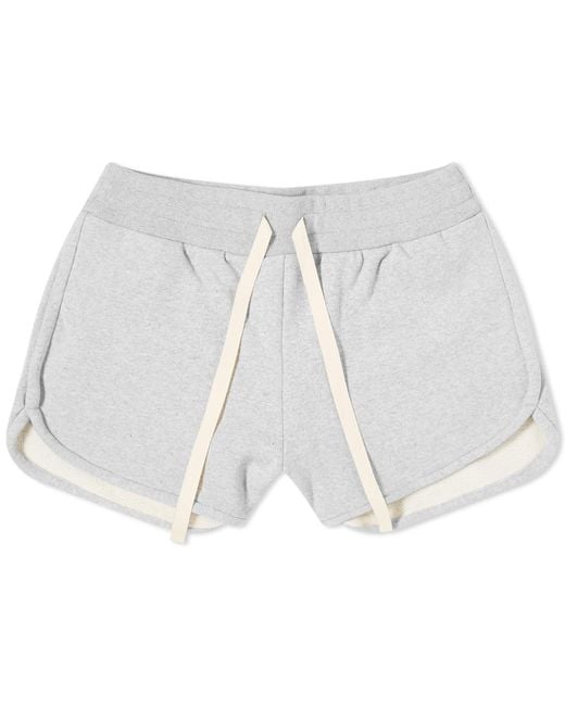 Jil Sander White Sweat Shorts