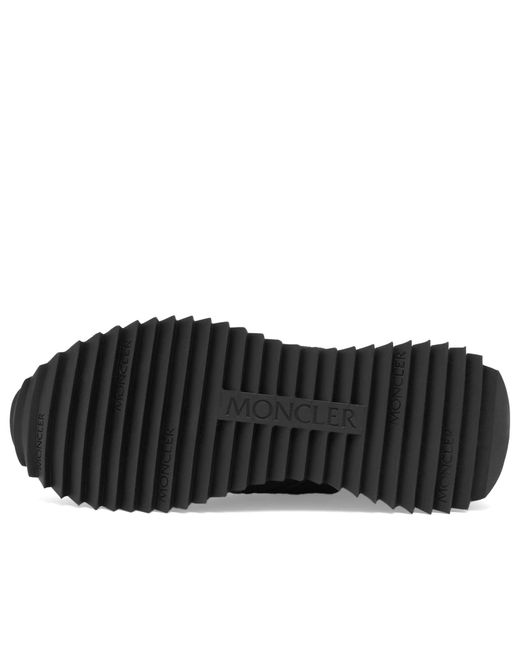 Moncler Black Pacey Low Top Sneakers for men
