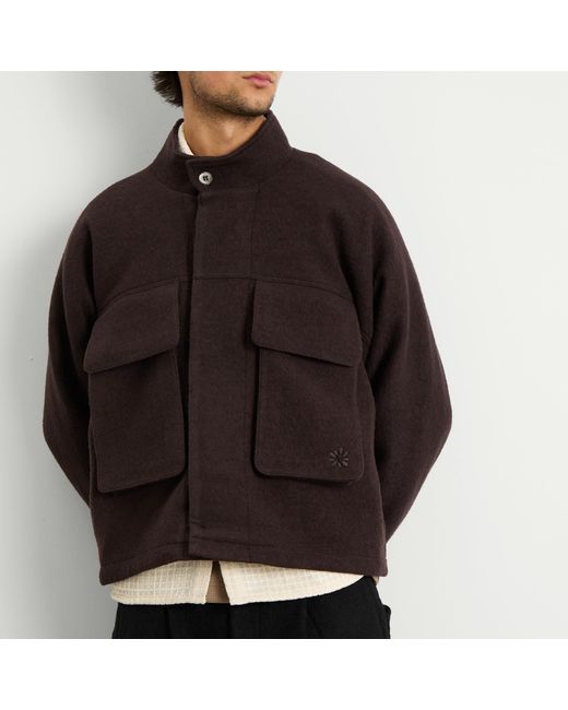 Ganter Black Wool Peveril Jacket for men