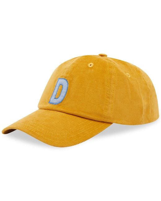 Drake's Yellow Chambray D Baseball Cap for men