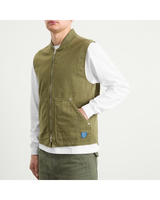Pexwear Green Tradesman Gilet for men