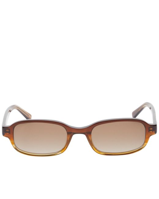 DMY STUDIOS Brown Margot Sunglasses