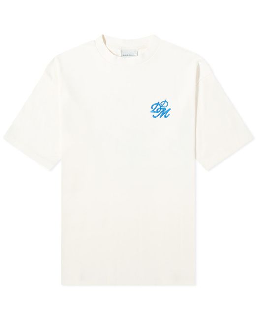 Drole de Monsieur White Ddm Logo T-Shirt for men