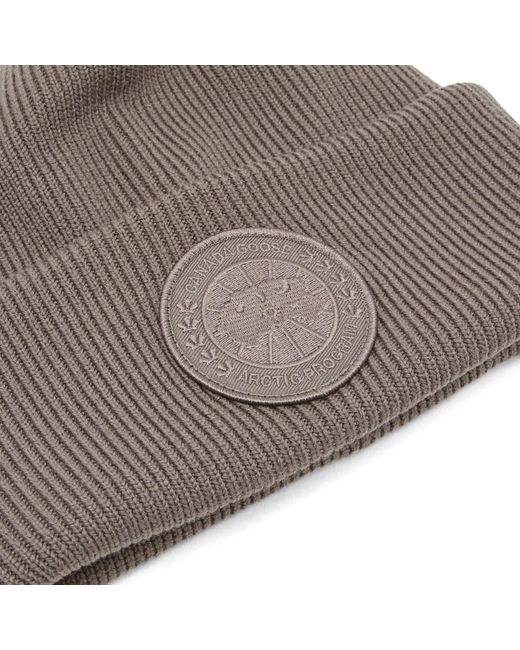 Canada Goose Brown Arctic Toque Beanie for men