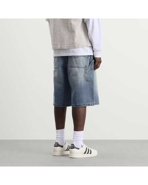 Dime Blue Classic Denim Shorts for men
