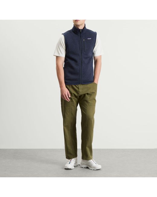 Patagonia Blue Better Sweater Vest for men