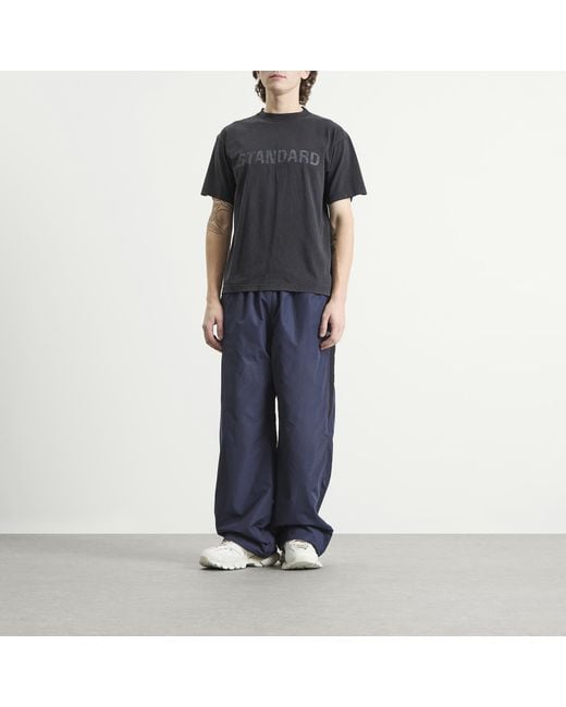 Balenciaga Black Standard' Print T-Shirt for men