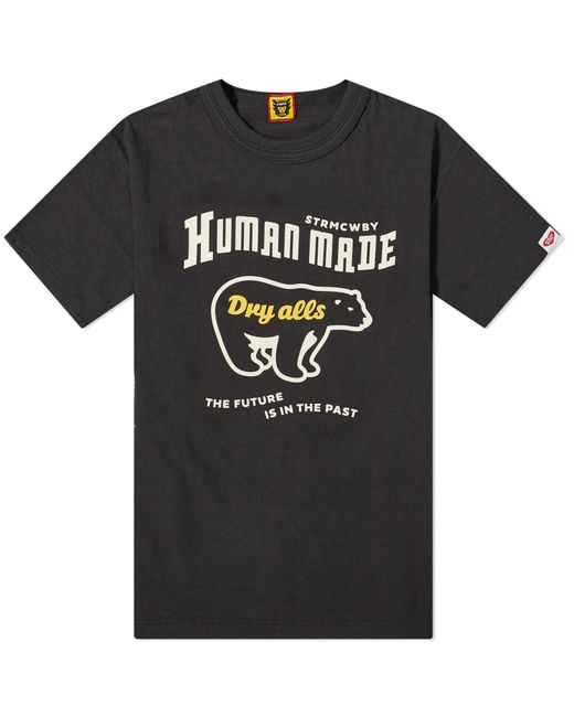 Human Made Black Polar Bear T-Shirt for men