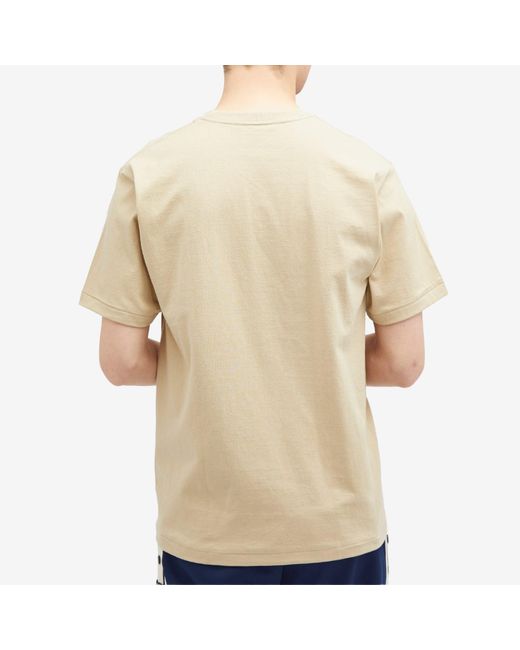 A Bathing Ape Natural Ape Head One Point T-Shirt for men