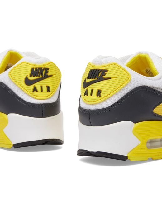 Nike Yellow Air Max 90 Sneaker for men