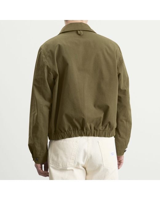 Drake's Green Reversible Blouson for men