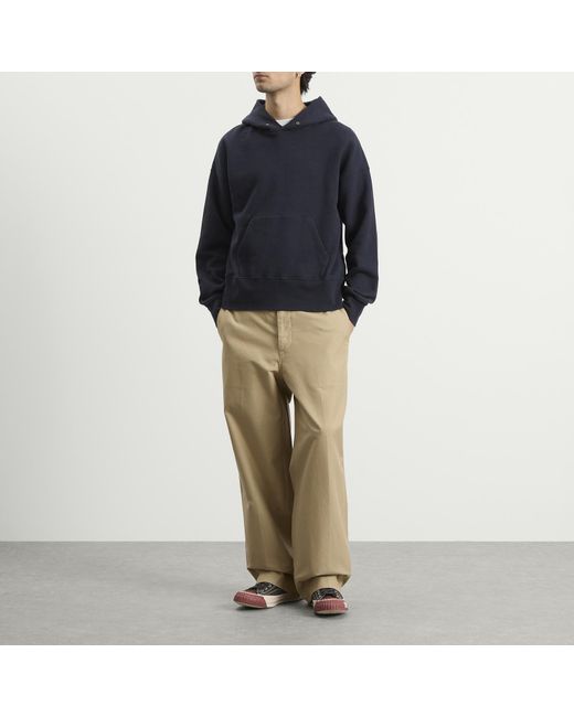 Visvim Blue Court Hoodie for men