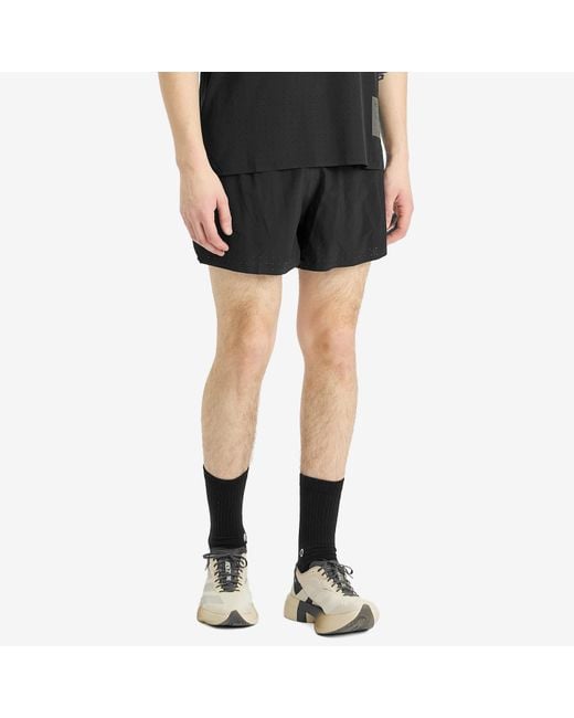Y-3 Black Run Shorts for men