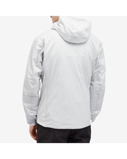 Arc'teryx Gray Atom Hooded Jacket for men