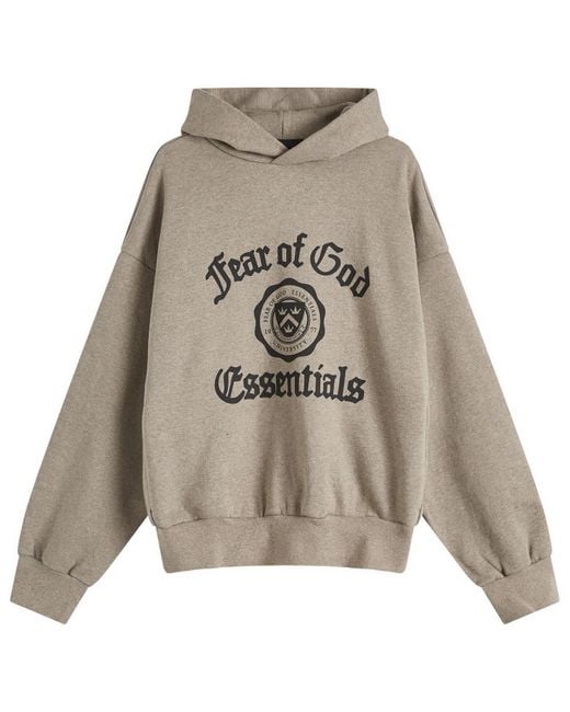 【FEAR OF GOD】 Heavy Fleece Hoodie Heavy Fleece Hoodie - Blue Rush | Fear of God ATHLETICS