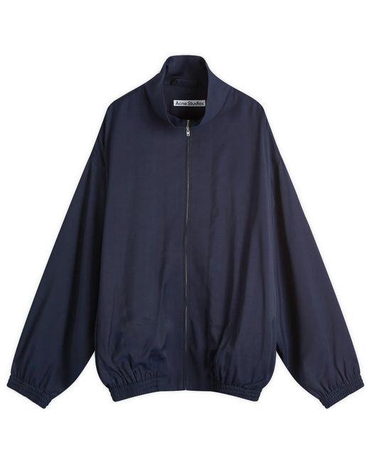 Acne Blue Olando Fluid Viscose Jacket for men