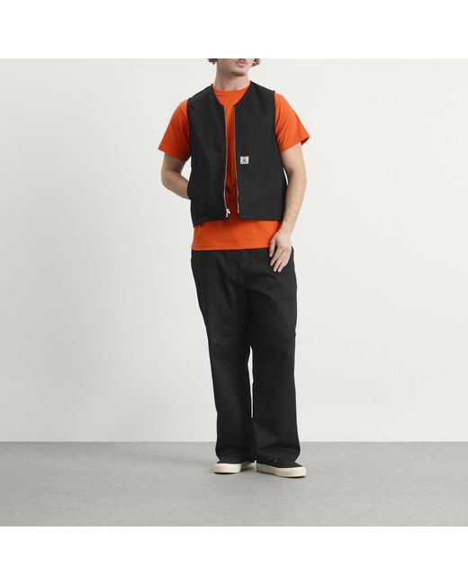 Randy's Garments Black Randy's Garments Inc. Over Vest for men